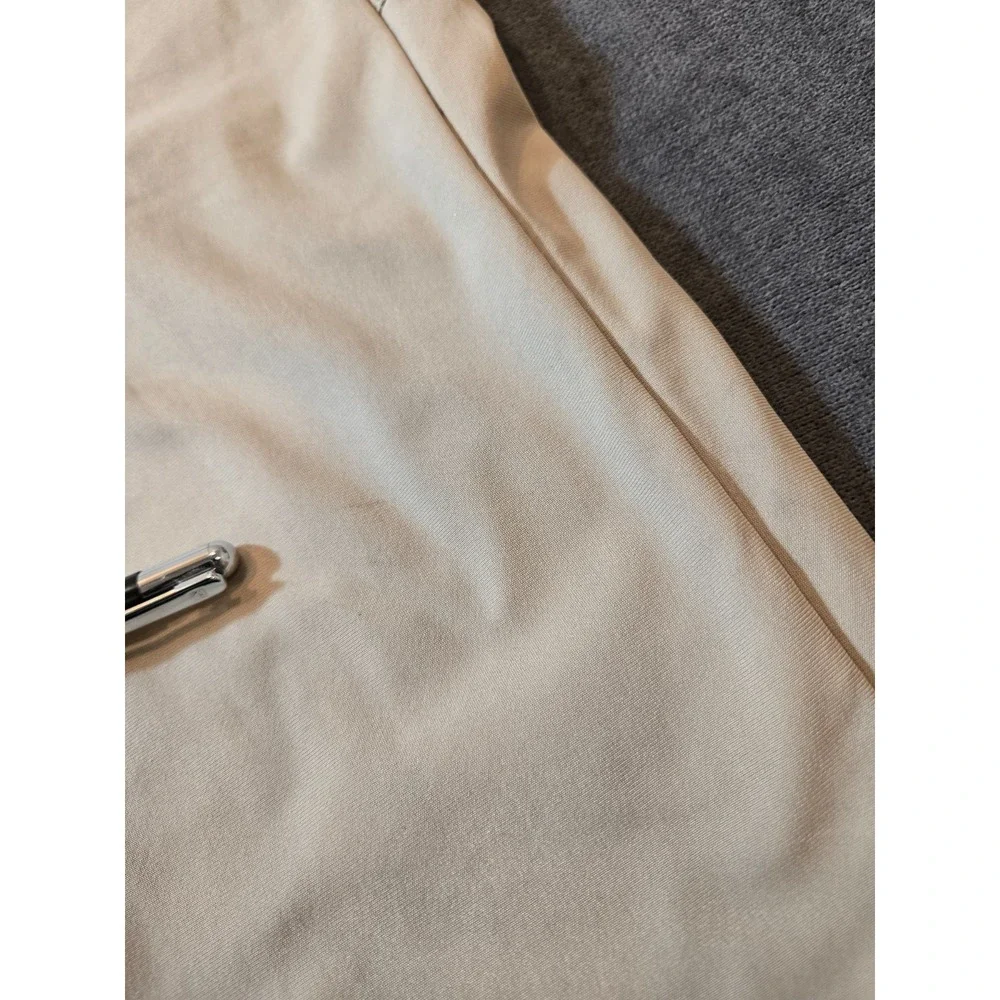 Lululemon ABC Pants Men's 32x31 Beige Tan 5 Pocket Stretch Straight Leg Casual